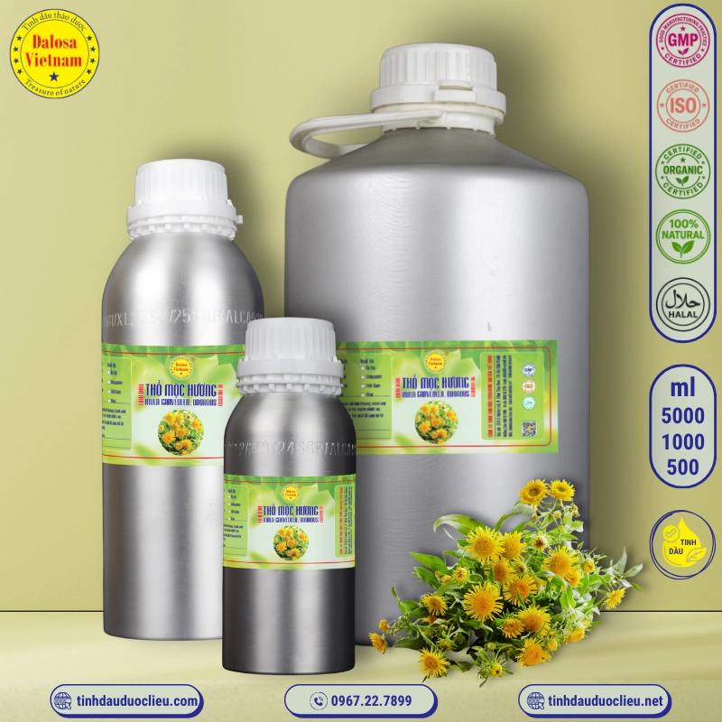 Tinh Dầu Thổ Mộc Hương Odorous Inula Essential Oil 2 tinh dau tho moc huong odorous inula essential oil 2