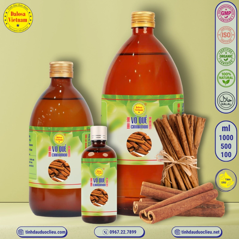 Tinh Dầu Vỏ Quế - Cinnamon Essential Oil 1 tinh dau vo que cinnamon cinnamomum verum essential oil